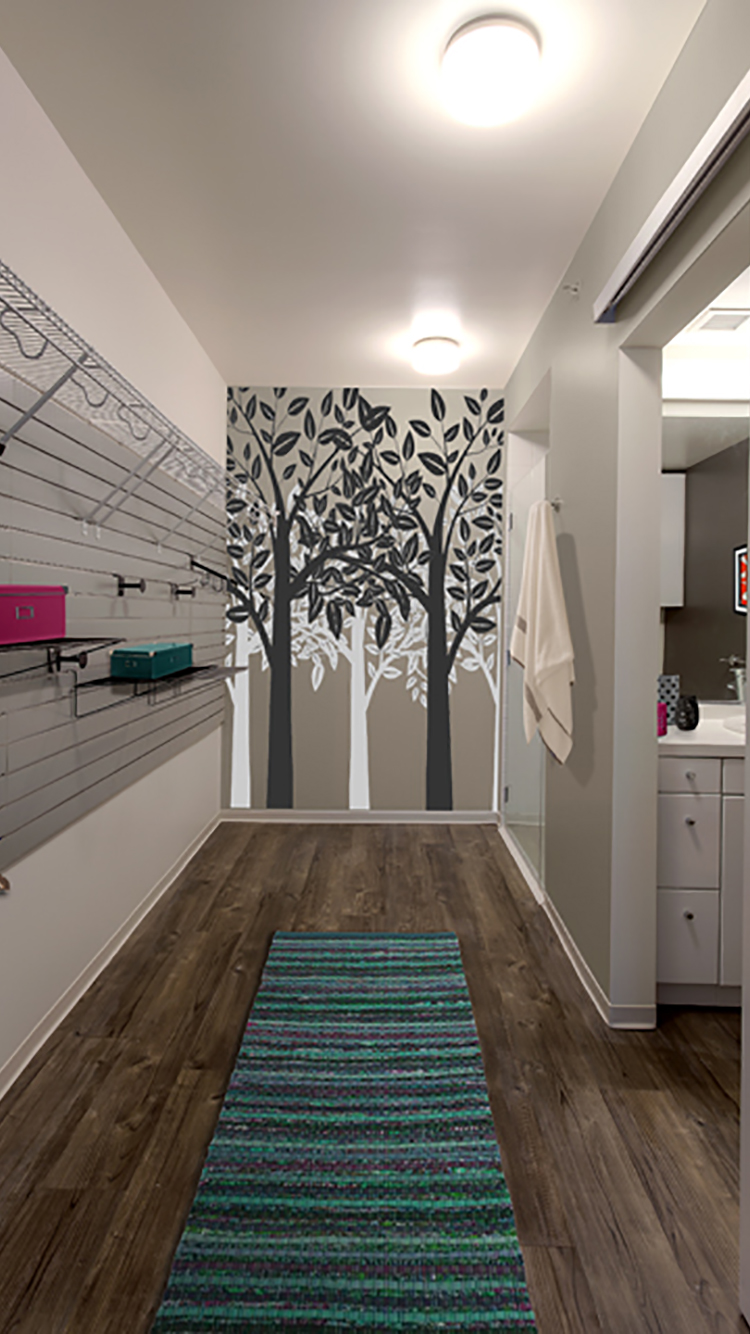 Customizable gear wall 