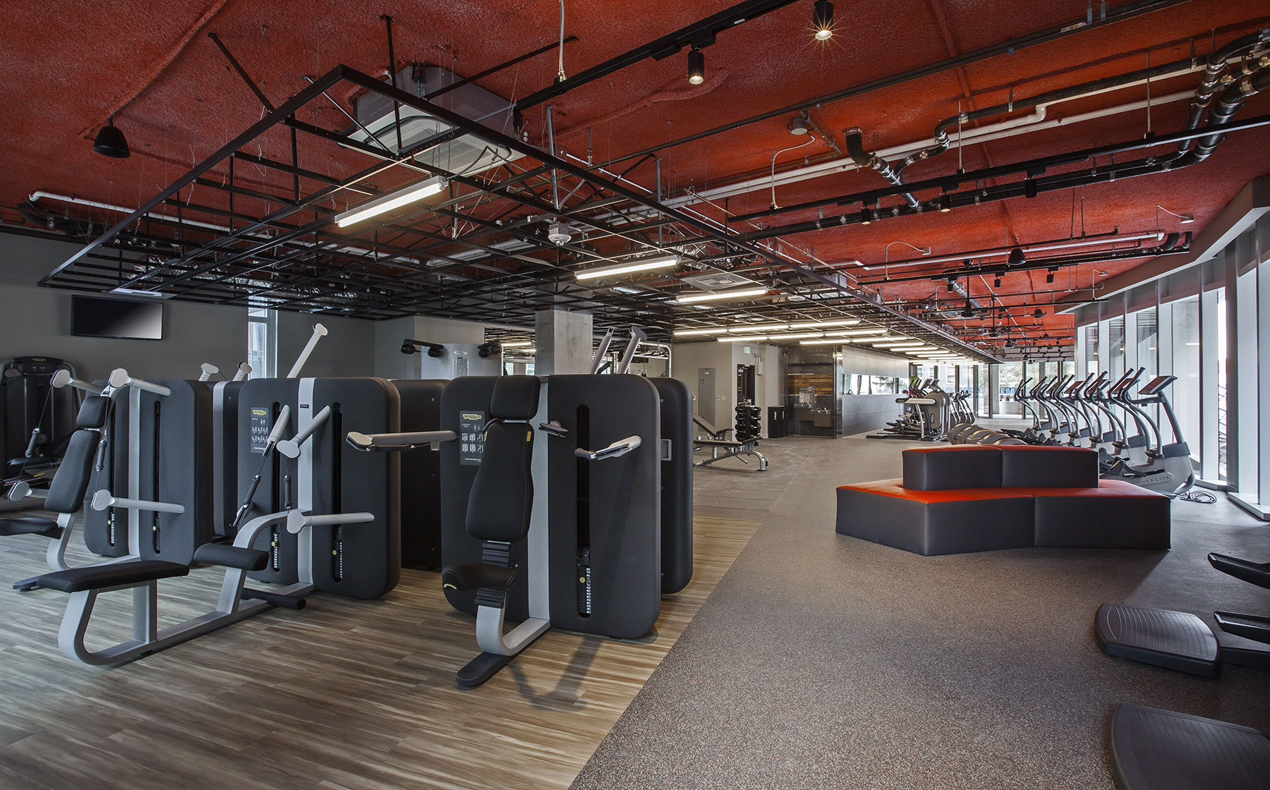 Fitness cetner with cardio and strength equipment